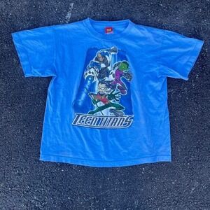 Vintage Teen Titans Cartoon Network Promo Shirt size M